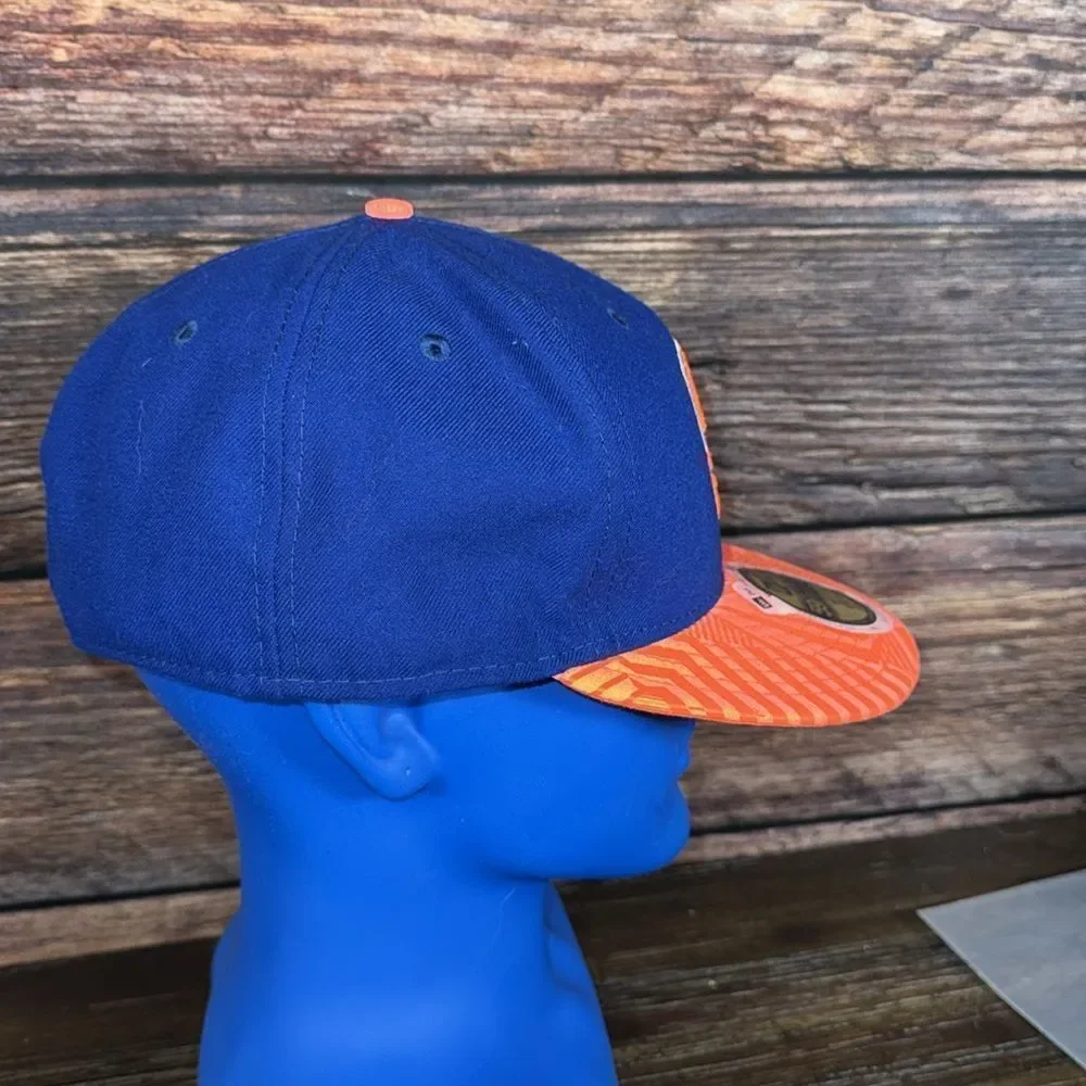 New Era New York Knicks Fitted Cap Hat 7-5/8 - Picture 7 of 8